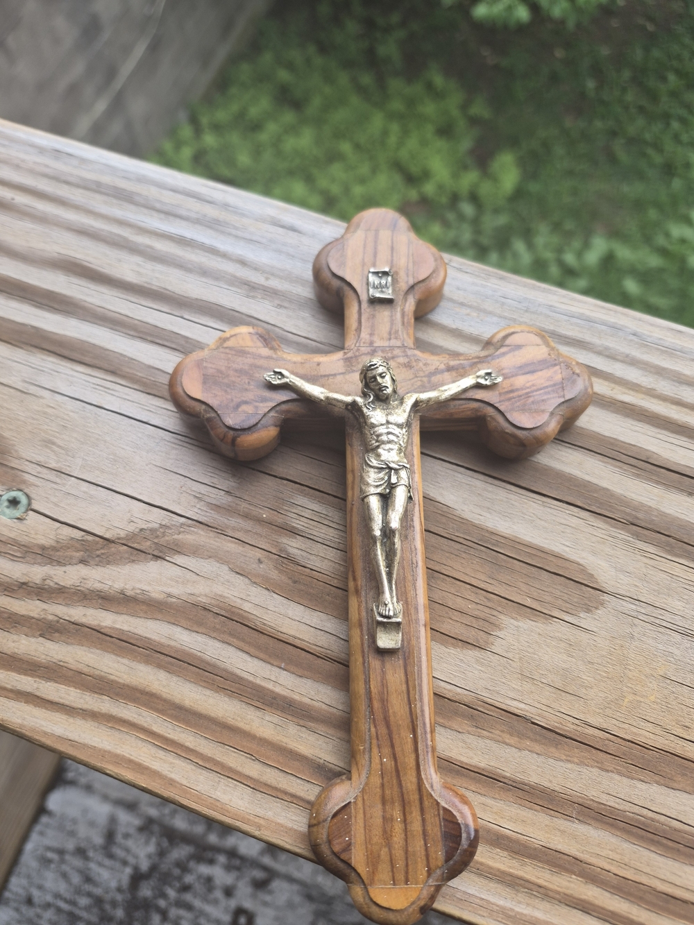 Vintage Wooden Crucifix